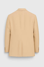 Blazer Cotone Beige