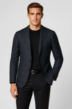 Prince of Wales Slim-Fit Jacket - Grey