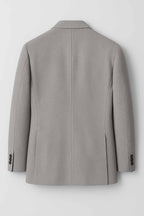 Blazer Viscosa Grigio